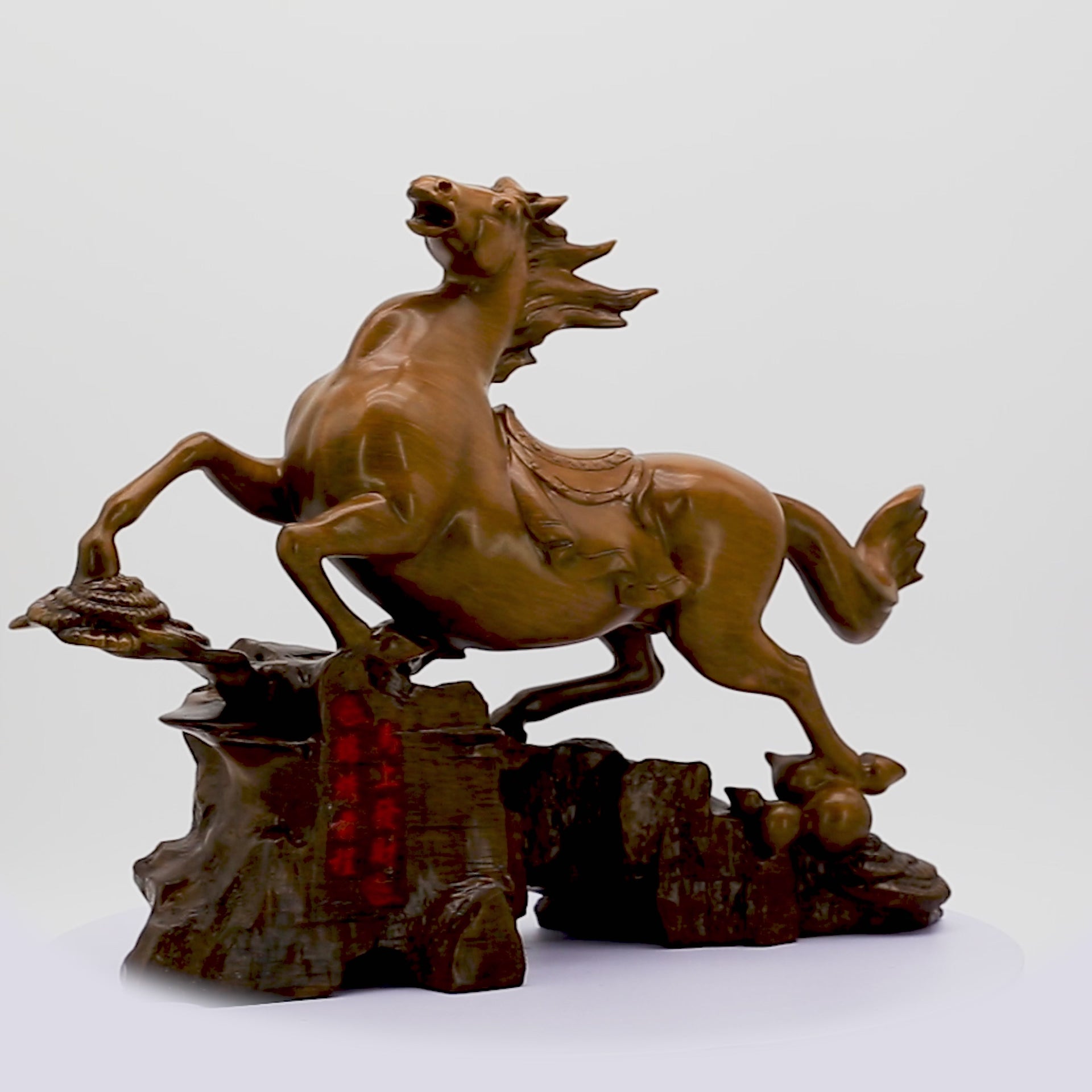 Smooth Success Galloping Wood Horse 43cm