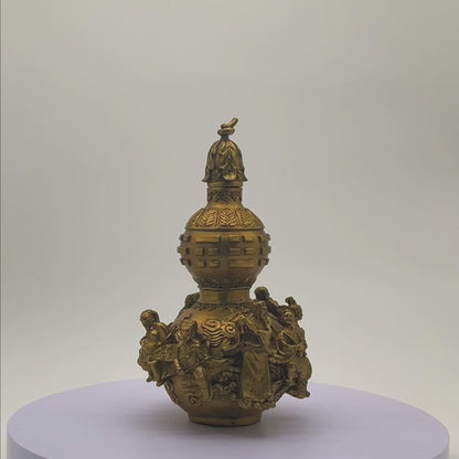 Big Brass Wu Lou of the Eight Immortals 28cm