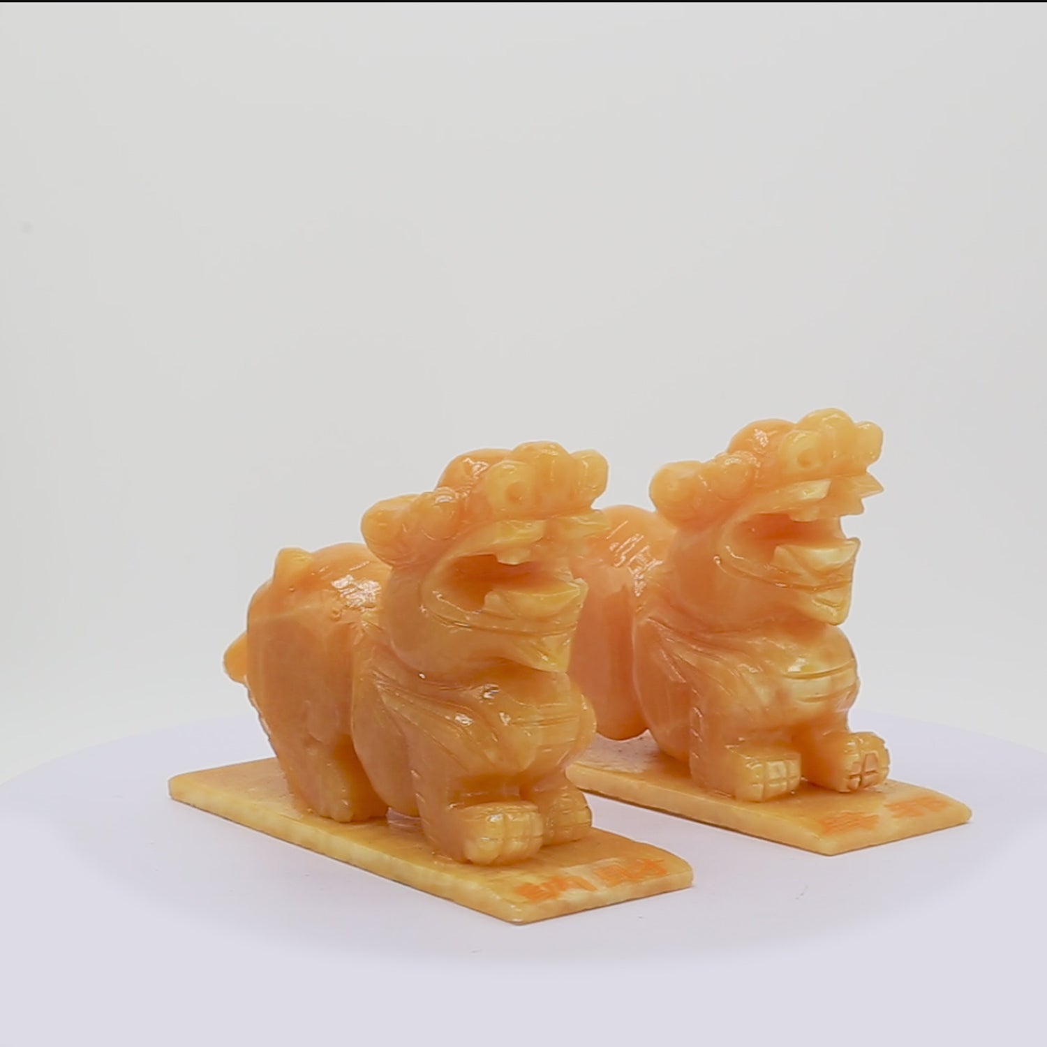 Topaz Pi Yao Pair for Good Money Flow 24cm