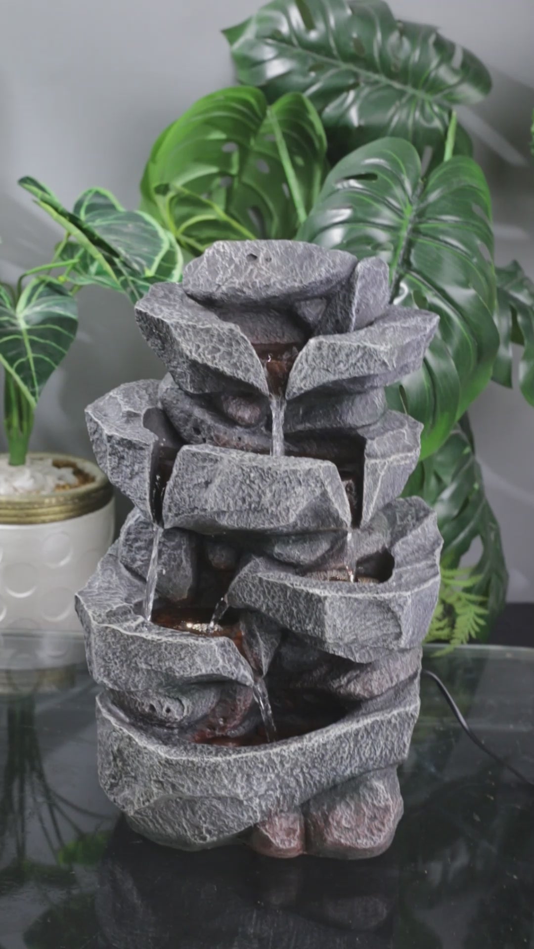 The Bold Cascade Water Fountain 46cm