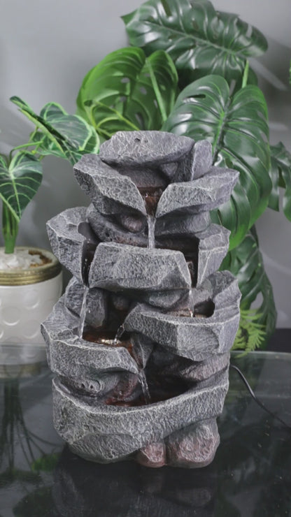 The Bold Cascade Water Fountain 46cm
