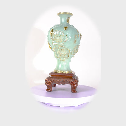Blessed with Grace Curved Wealth Vase 45cm