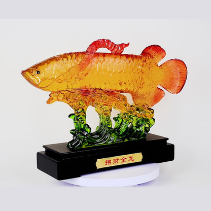 King Arowana of Grand Wealth Overflow 75cm