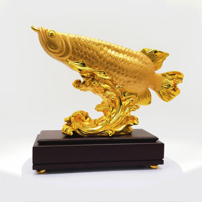 The Golden Dragon Fish Arowana 41cm