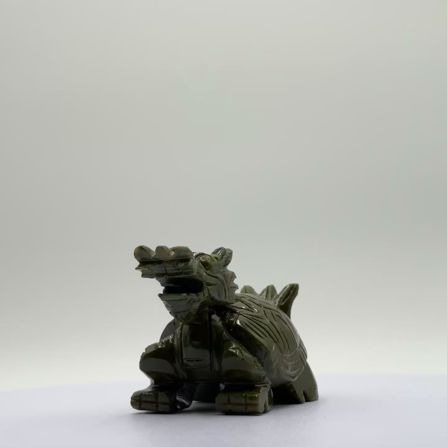 Strong &amp; Sweet Jade Dragon Turtle 12cm