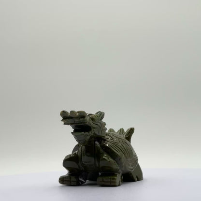 Strong &amp; Sweet Jade Dragon Turtle 12cm