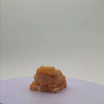 Topaz Money Frog for Growing Wealth 13cm