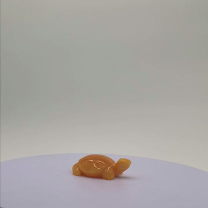Mini Topaz Turtle of Stable Strength 12cm