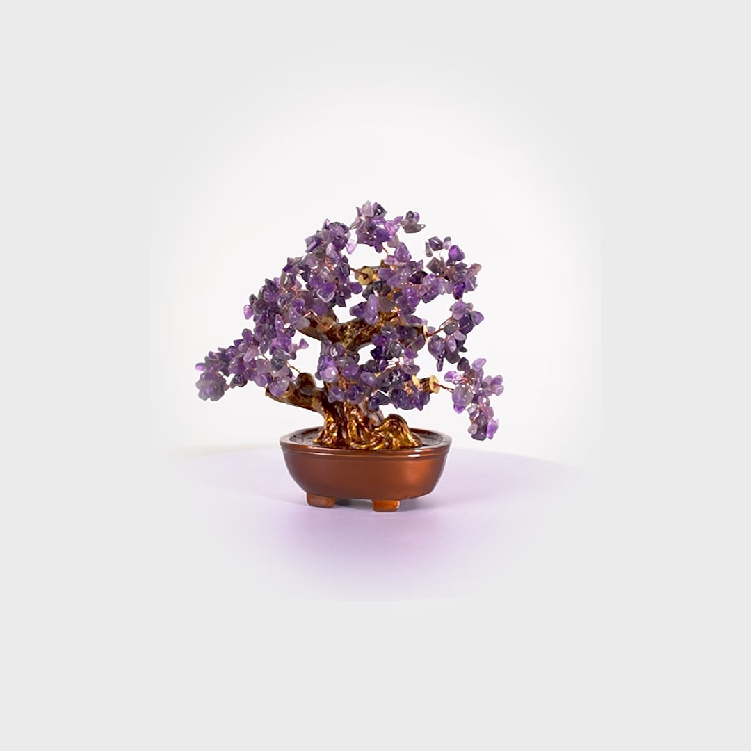Amethyst Crystal Tree for Clarity &amp; Focus 25cm