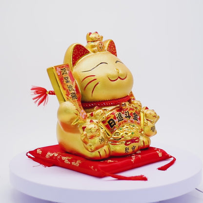 Great &amp; Golden Lucky Cat for Business Success 30cm