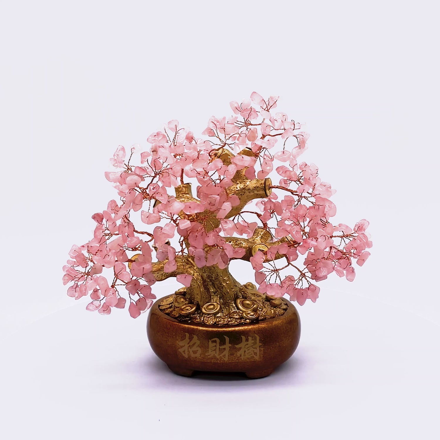 Rose Quartz Blossom Tree for Positive Energy 22cm