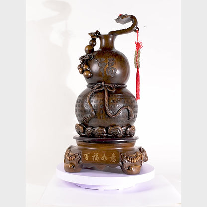Grand Guardian of Life Wood Wu Lou 62cm