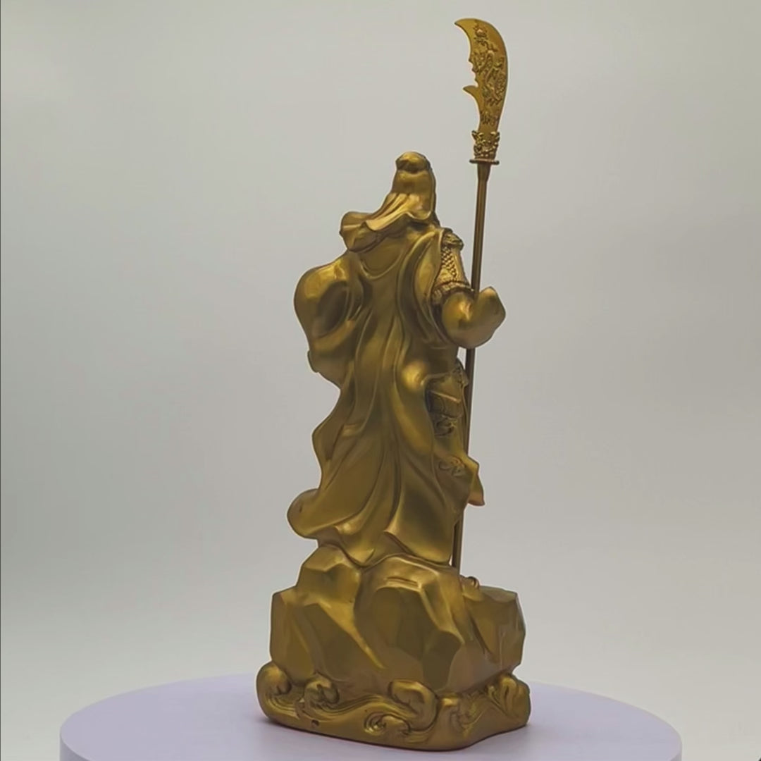 Warrior King of Wealth and Honor Guan Gong 40cm