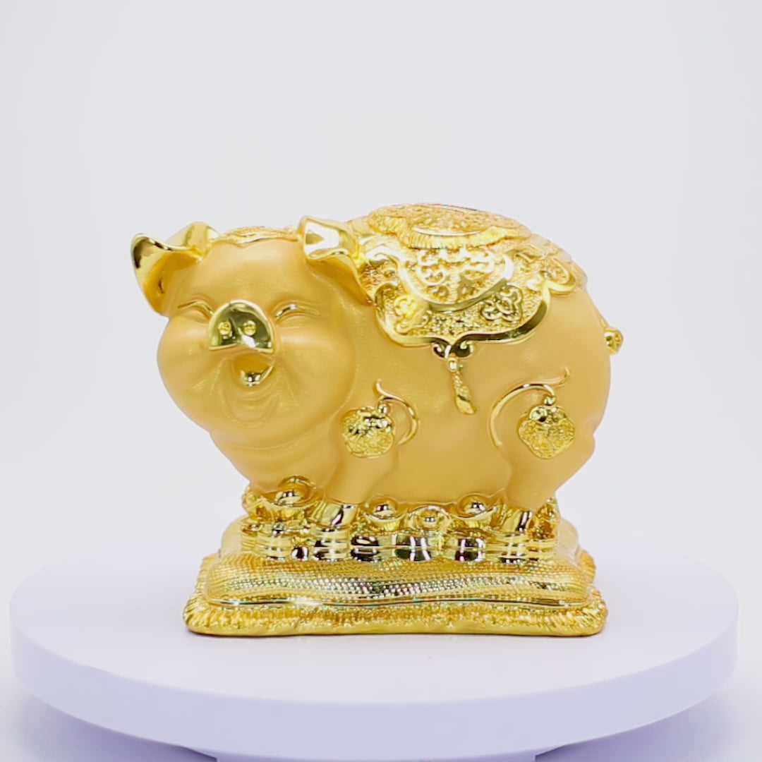 Easy Life Golden Pig of Prosperity 38cm