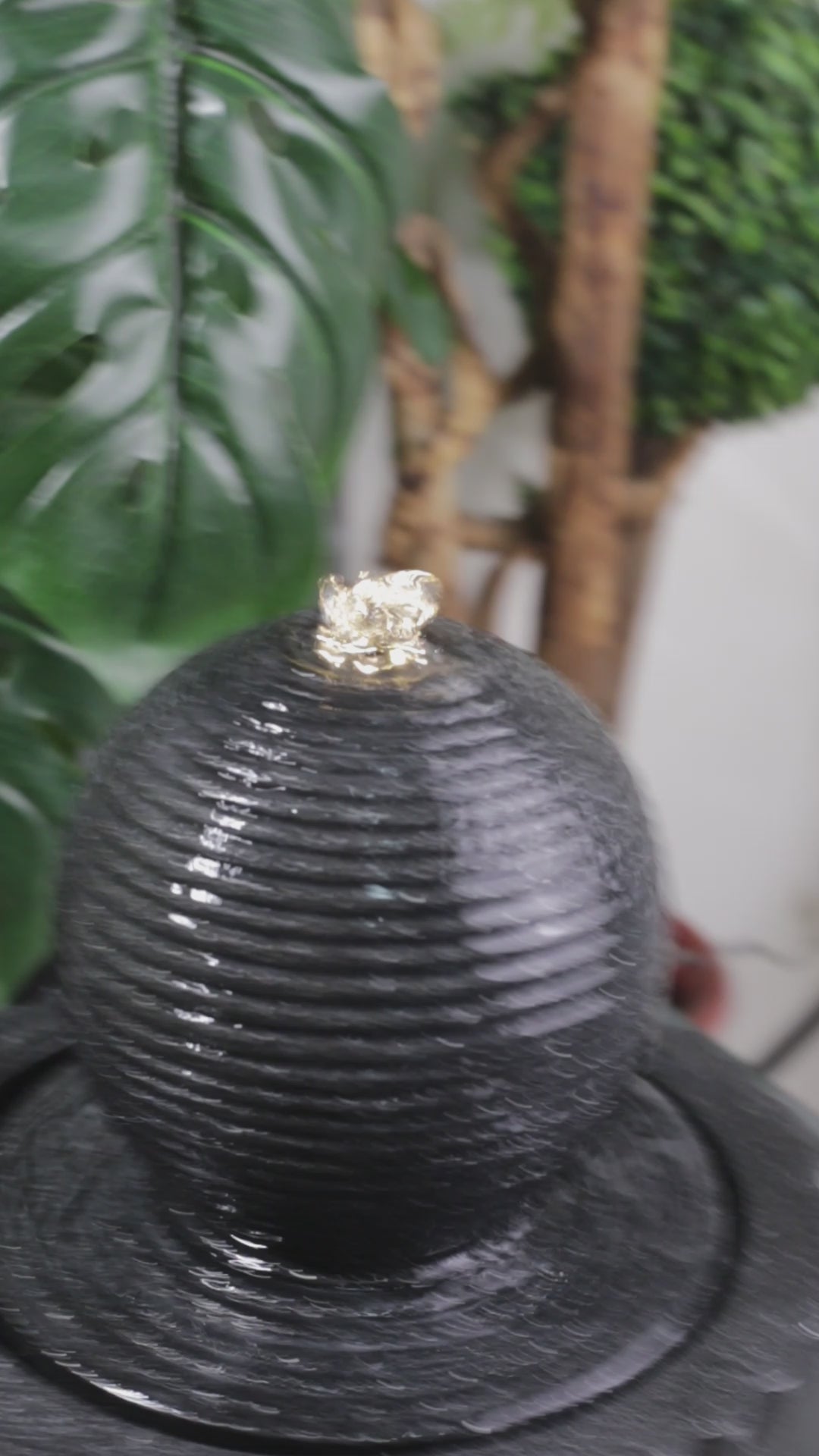 Sphere of Infinite Fortune Fountain 32cm