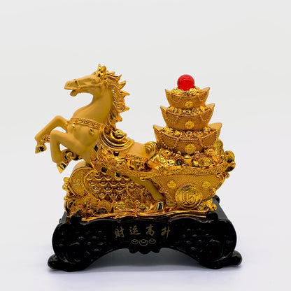 Bring Home Abundance Horse &amp; Treasure 18cm