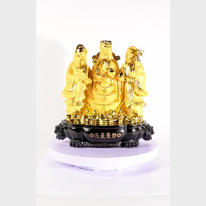 The Three Immortal Kings Fuk Luk Sau 38cm