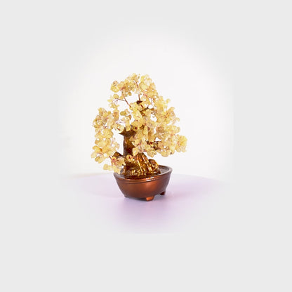 Citrine Crystal Tree for Wealth &amp; Happiness 25cm