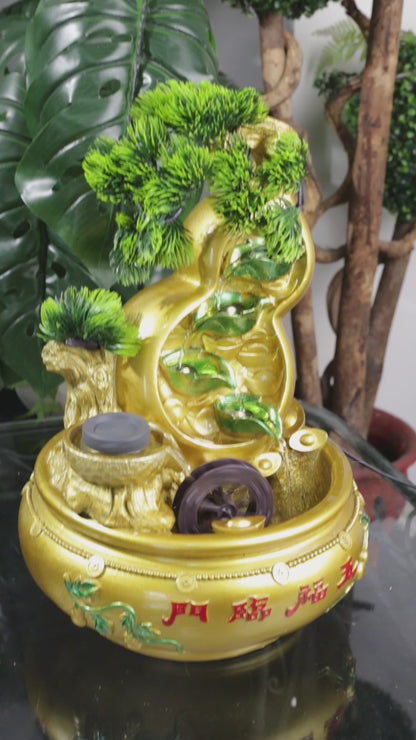 Spring of Great Health Wu Lou Fountain 44cm