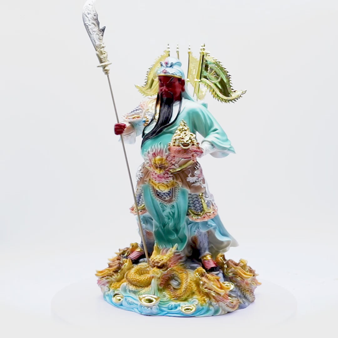 Power of the Ocean Azure Guan Gong 40cm
