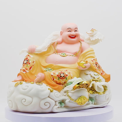 Colorful Prosperity Laughing Buddha 39cm