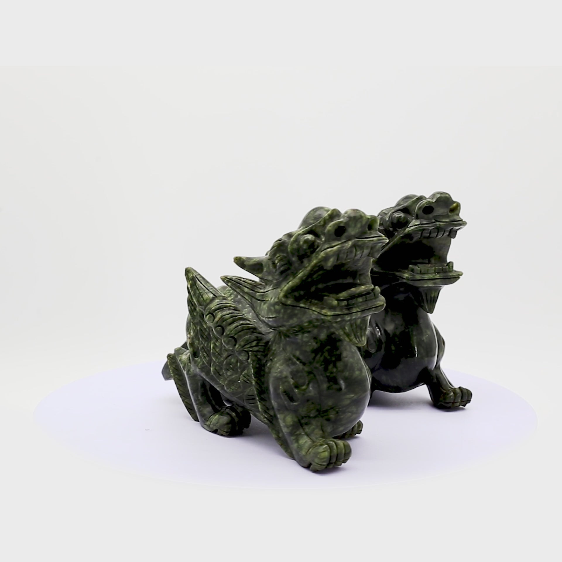 The Royal Jade Guardians Pi Yao Pair 23cm